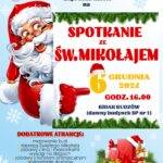 Biblioteka i Ośrodek Animacji Kultury Gminy Budzów zaprasza dzieci na Spotkanie ze Św. Mikołajem 6 grudnia 2024 godz. 16:00 BiOAK Budzów (dawny budynek SP nr 1 w Budzowie). Dodatkowe atrakcje: malowanie buzi, zaprzęg Świętego Mikołaja, zabawy z liną i maskotami, wyścigi na ślizgach, zabawy z tunelem animacyjnym, wykradanie skarbów, bitwa na śnieżki. Balonowe zwierzaki, kącik konstruktorski i inne. Zainteresowanych rodziców prosimy o kontakt pod nr telefonu 33/874 01 35 lub 887 505 053 w godzinach: 8:00 -16:00 (PN-PT)