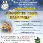 Biblioteka i Ośrodek Animacji Kultury Gminy Budzów, Szkoła Podstawowa w Zachełmnej zaprasza do udziału w Gminnym Konkursie pn. „Babiogórska Szopka Regionalna”. Szopki oceniane będą w 3 kategoriach: szopki rodzinne (obejmuje szopki wykonane wspólnie przez członków jednej rodziny), szopki dziecięce ( obejmuje szopki wykonane samodzielnie przez dzieci w wieku przedszkolnym i dzieci ze szkół podstawowych), szopki młodzieżowe (obejmuje szopki wykonane samodzielnie przez młodzież ze szkół średnich). Konkurs odbędzie się 13 grudnia 2025 r. Prace konkursowe prosimy dostarczyć do Szkoły Podstawowej w Zachełmnej do dnia 8 grudnia 2025r. Wszelkie informacje udzielane są w Bibliotece i Ośrodku Animacji Kultury Gminy Budzów nr tel. 33 874 01 35, 887 505 053