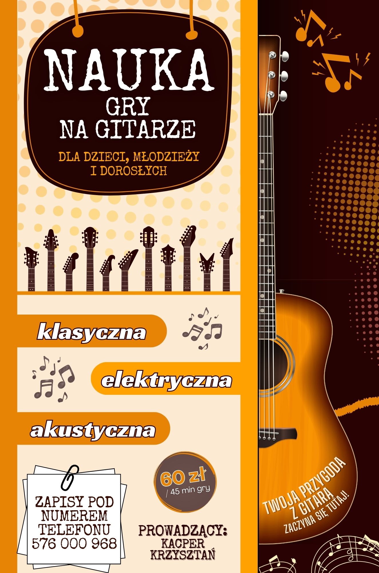 Nauka gry na gitarze