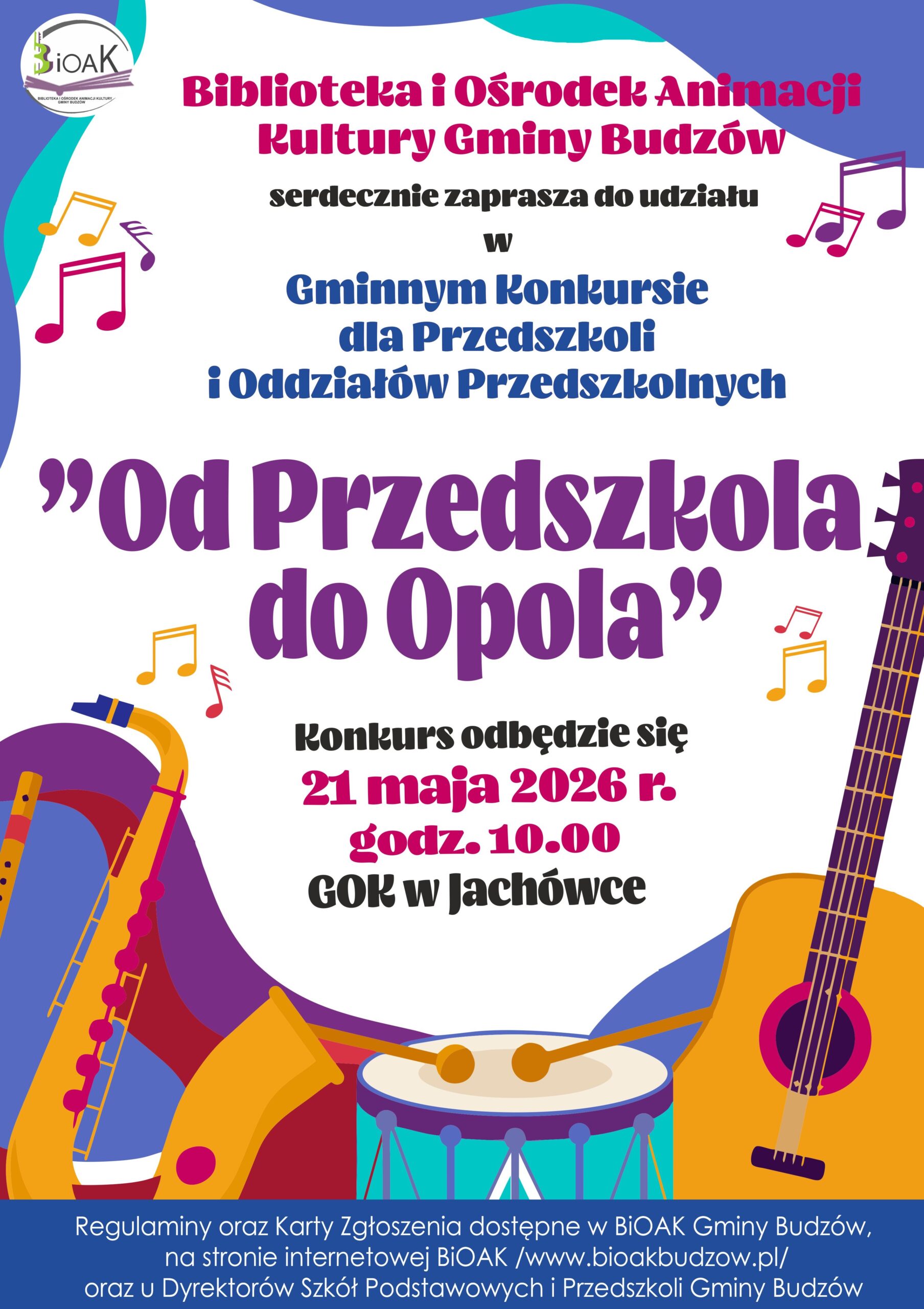 Gminny Konkurs od Przedszkola do Opola