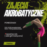 plakat zajęcia akrobatyczne